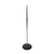Used Atlas ROUND BASE STRAIGHT MIC STAND Microphone Stand View 1
