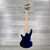 Used Ibanez GSR200 Bass Guitar - Blue 40112-S000185585 View 21
