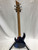 Used LTD B-105 Modern Metal Bass Guitar Blue 5-String 41123-S000111750 View 3