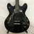 Used Oscar Schmidt OE30 Semi-Hollow Electric Guitar Black 6-String 41128-S000116823 View 1