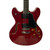 Used Washburn HB-30 W/OHC Semi-Hollow Electric Guitar Red 6-String 40009-S000319136 View 3