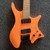 Used Strandberg RESQD D 07 Modern Metal Electric Guitar Orange 7-String 40111-S000198125 View 1