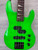 Used Jackson MINION JS1X CONCERT BASS NEON GREEN J Type Bass Guitar Green 4-String 41124-S000215300 View 1