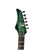 Used Schecter CR-6 Modern Metal Electric Guitar Green 6-String 41130-S000013231 View 3