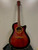 Used Ibanez 2001 AE18F-TVS-OP-02 Laminate Top Acoustic Guitar Purple 6-String 41129-S000021979 View 1
