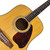 Used Ibanez PF25WC Dreadnought Acoustic Guitar 40090-S000086427 View 8