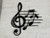Used NOVELTY TREBLE STAFF SIGN Band Instrument Accessory 40012-S000319888 View 1