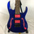 Used Ibanez MIKRO PGMM11 Double Cut Electric Guitar Blue 6-String 41128-S000116890 View 1