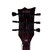 Used ESP LTD EC-201FT LH Electric Guitar - See Thru Black Cherry 41119-S000040026 View 8