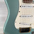 Used Squier Vintage JV Contemporary Stratocaster Electric Guitar - Blue - Case Included - Made in Japan 40112-S000185682 View 14