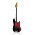 Used Fender MIM Standard Precision Bass Guitar Black 41119-S000040029 View 2