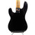 Used Fender MIM Standard Precision Bass Guitar Black 41119-S000040029 View 11
