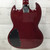 Used Epiphone EB-0 SG Bass Guitar Cherry Red 40051-S000120817 View 3