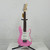 Used Squier Mini Stratocaster S Type Electric Guitar Pink 6-String 40042-S000279646 View 2