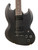 Used LTD VOLSUNG-200 SG Type Electric Guitar Black 6-String 41134-S000010497 View 3