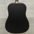 Used Donner DAG-1B Laminate Top Acoustic Guitar Black 40015-S000345185 View 3