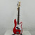 Used Squier Mini Precision Bass P Type Bass Guitar Red 4-String 40042-S000279780 View 3