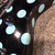 Used KRAMER NIGHTSWAN Electric Guitar - Black with Blue Dots 41106-S000105225 View 7