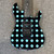 Used KRAMER NIGHTSWAN Electric Guitar - Black with Blue Dots 41106-S000105225 View 1