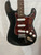 Used Squier AFFINITY STRAT S Type Electric Guitar Black 6-String 41132-S000014884 View 2