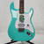 Used Fender 2003 Tom Delonge Body W Warmoth Body S Type Electric Guitar Green 6-String 40042-S000279818 View 1