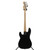 Used Squier AFFINITY P-BASS P Type Bass Guitar Black 4-String View 5