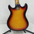 Used Harmony H802 Vintage Offset Dbl Cutaway Guitar Sunburst 6-String 40042-S000279822 View 14