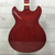 Used Ibanez AS73-TCD Semi-Hollow Electric Guitar Red 40051-S000120871 View 3