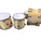 Used Ludwig EPIC 24/13//14/16/18 Drum Shell Kit Natural 41136-S000159014 View 5