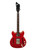 Used Supro CLERMONT HOLLOWBODY Vintage Semi-Hollow Electric Guitar Red 6-String 41134-S000010590 View 1
