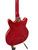 Used Supro CLERMONT HOLLOWBODY Vintage Semi-Hollow Electric Guitar Red 6-String 41134-S000010590 View 5