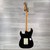 Used Squier Strat Electric Guitar - Black 40112-S000185729 View 20