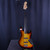 Used Squier JAZZ BASS FRETLESS J Type Bass Guitar Sunburst 4-String 41140-S000143149 View 2
