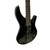 Used Mitchell MB200 Modern Metal Bass Guitar Black 4-String 40009-S000319415 View 3