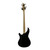 Used Mitchell MB200 Modern Metal Bass Guitar Black 4-String 40009-S000319415 View 6