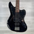 Used Squier Vintage Modified Jaguar Bass - Black - AS IS - See Description 40112-S000185832 View 1