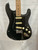 Used Fender 2022 MIM STRAT S Type Electric Guitar Black 6-String 41132-S000014923 View 2