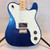 Used Squier ESQUIRE DELUXE W/ MODDED TUNERS T Type Electric Guitar Blue 6-String 41108-S000067645 View 2