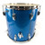 Used Ludwig Super Classic 3 piece 1965 Vintage Drum Shell Kit Blue Sparkle 41119-S000040131 View 10
