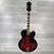 Used Ibanez Artcore AF75 Hollowbody Electric Guitar - Transparent Red Sunburst - Case Included 40112-S000185856 View 3