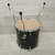 Used Ludwig Classic Birch Drum Shell Kit Charcoal Shadow 40015-S000345708 View 9