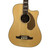 Used Fender California Series Kingman Acoustic Bass Guitar Natural 4-String 41117-S000058133 View 1