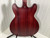 Used Washburn HB32 DMX Semi-Hollow Electric Guitar Red 6-String 40107-S000159897 View 7