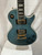 Used Epiphone LES PAUL CUSTOM LP Type Electric Guitar Blue 6-String 41132-S000014982 View 2