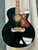 Used 2020 Epiphone EJ-200SCE/BK Laminate Top Acoustic Guitar Black 41131-S000014370 View 3
