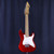 Used Kay MINI STRAT STYLE ELECTRIC GUITAR S Type Electric Guitar Red 6-String 41140-S000143409 View 2