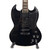 Used SVK SG Type Electric Guitar Black  View 1