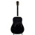 Used Tanara TGC-100BK Acoustic Guitar Black 41119-S000040170 View 7