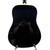 Used Tanara TGC-100BK Acoustic Guitar Black 41119-S000040170 View 10