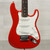 Used Squier Mini Stratocaster Electric Guitar Red 40015-S000345830 View 1